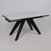 Lepremo AV 2122 МДФ+керамика раздвижной 1400-2000x850 (натуральный глянцевый Gold Jade/черный) Image #7