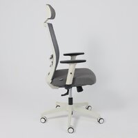 AksHome Arcus (сетка/ткань, серый/белый полиамид) Image #15