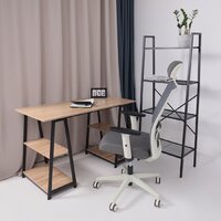 AksHome Arcus (сетка/ткань, серый/белый полиамид) Image #11