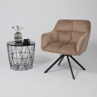 AksHome Virginia (велюр, капучино HCJ-11/черный) Image #3