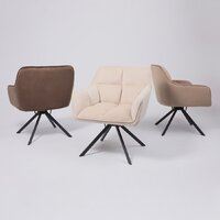 AksHome Virginia (велюр, капучино HCJ-11/черный) Image #4