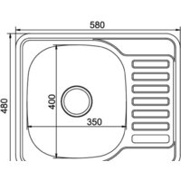Mixline 532309 (правая, декор, 0.8 мм) Image #2