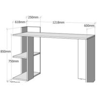 Домус СП017 белый/вяз светлый (правый) Image #3