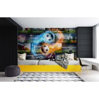 ФабрикаФресок Футбол Футбольный коллаж 595270 (500x270) Image #3