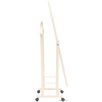 Мебелик с зеркалом на колесах В 24Н (слоновая кость) Image #4