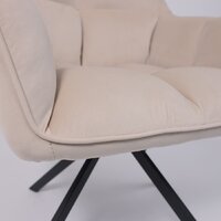 AksHome Virginia (кремовый велюр HCJ-3/черный) Image #11