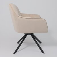 AksHome Virginia (кремовый велюр HCJ-3/черный) Image #8