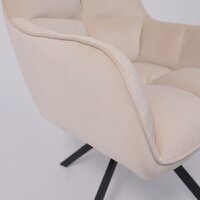 AksHome Virginia (кремовый велюр HCJ-3/черный) Image #12