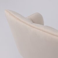 AksHome Virginia (кремовый велюр HCJ-3/черный) Image #15