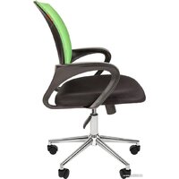 CHAIRMAN 696 хром новый подлокотник (TW светло-зеленый) Image #7