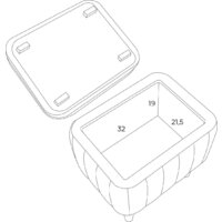 MONOFIX Амма с ящиком для хранения (оливковый №30) Image #7