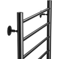 Ростела Виктория 500x1000/9 1" (Ral 9005, нижнее подключение) Image #3