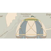 ФабрикаФресок Карта детская с самолетами 044265 (400x265) Image #3