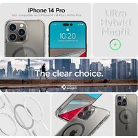 Spigen Ultra Hybrid (MagFit) для iPhone 14 Pro ACS04971 (карбон) Image #12