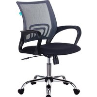 Бюрократ CH-695NSL (темно-серый TW-04/черный TW-11/хром)