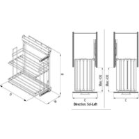 Starax S-2890-A (правое крепление, антрацит) Image #3