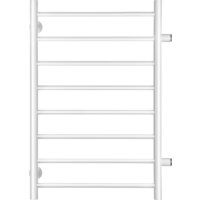 Ростела Виктория 500х800/8 1" (Ral 9016, боковое подключение) Image #2