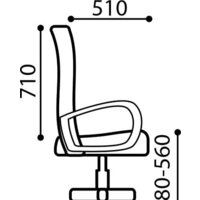 Brabix Strike EX-525 (экокожа, черный) Image #6