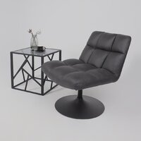 AksHome Grande (экокожа, винтажный черный WATUSI 16/черный) Image #4