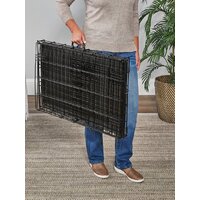 Midwest Life Stages для собак 77.9x49x54.5см 1630DD (2 двери,черный) Image #5