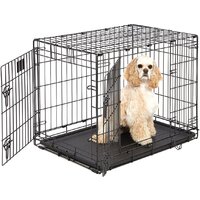 Midwest Life Stages для собак 77.9x49x54.5см 1630DD (2 двери,черный) Image #3