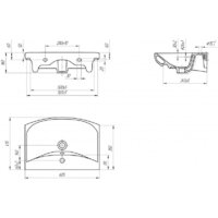 Cersanit CARINA 60 (с пьедесталом) Image #5