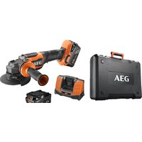 AEG Powertools BEWS 18-125BLPX2-502C 4935480858 (с 2-мя АКБ) Image #1