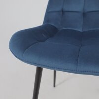 AksHome AV 405 (синий бархат Confetti deep ocean/черный) Image #9