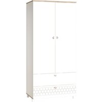 Mobi Эйп 13.334 (белый PE шагрень/дуб белый Exclusive OW D4430)