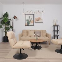 AksHome Grande (песочная ткань Linen Fabric-3/черный) Image #8