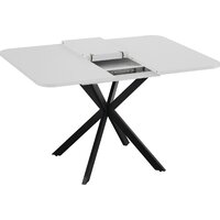 Трия Лиссабон тип 1 1000-1315х1001х750 (черные опоры/белый) Image #7