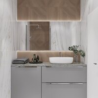 Lauter 21836 + клапан 21190W + сифон 21635W (белый матовый) Image #9