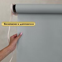 НеоФьюжен Эден 250 130х250 левая (серый, белая фурнитура) Image #4