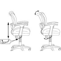 Бюрократ CH-W797/WH/MARK-LB (голубой) Image #6