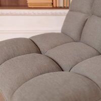 AksHome Grande (серая ткань Linen Fabric-11/черный) Image #6