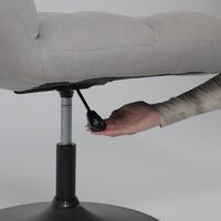 AksHome Grande (серая ткань Linen Fabric-11/черный) Image #22