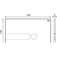 OLI Iplate 670006 (матовый хром) Image #2