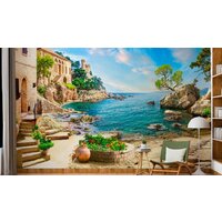 ФабрикаФресок Фреска Солнечная гавань 685270 (500x270) Image #3