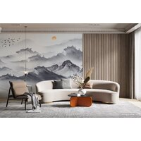 ФабрикаФресок Акварельная Япония и горы 174265 (400x265) Image #4