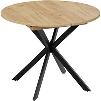 Трия Мэдисон тип 1 1000-1315х1000х750 (черные опоры/дуб крафт золотой)