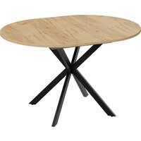 Трия Мэдисон тип 1 1000-1315х1000х750 (черные опоры/дуб крафт золотой) Image #3