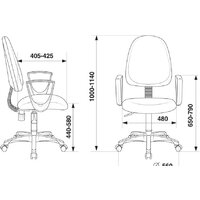 Бюрократ CH-1300N (коричневый) Image #10