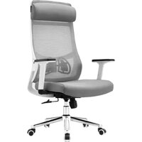 SitUp Aura LUX White chrome (сетка Grey/Grey)