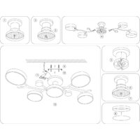 Ambrella light FL4834/5 WH Image #10