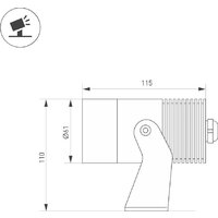 Arlight ALT-RAY-R61-12W Warm3000 (DG, 6 deg, 230V) 035892 Image #2