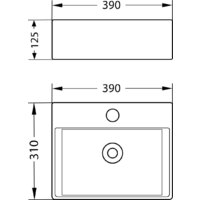 Lauter 21344 + клапан 21190W + сифон 21635W (белый матовый) Image #16