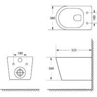 Lauter Longer 2110822 + TECE Kit 9400413 с кнопкой (белый) Image #25