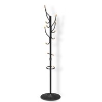 Nika с деревянными наконечниками (черный)