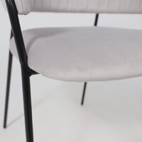 Алвест AV 433 (светло-серый бархат H-09/черный) Image #11