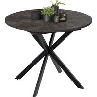 Трия Мэдисон тип 1 1000-1315х1000х750 (черные опоры/ателье темный) Image #4